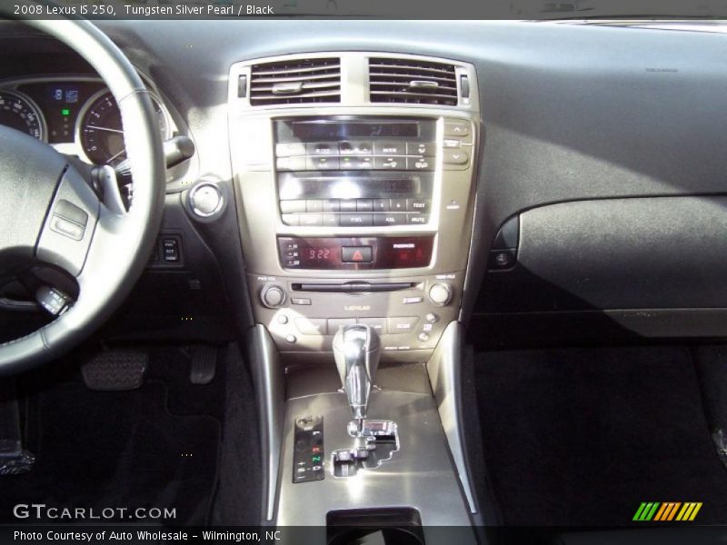 Tungsten Silver Pearl / Black 2008 Lexus IS 250