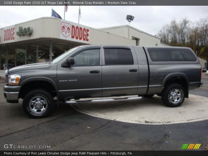 Mineral Gray Metallic / Medium Slate Gray 2006 Dodge Ram 1500 SLT Mega Cab 4x4