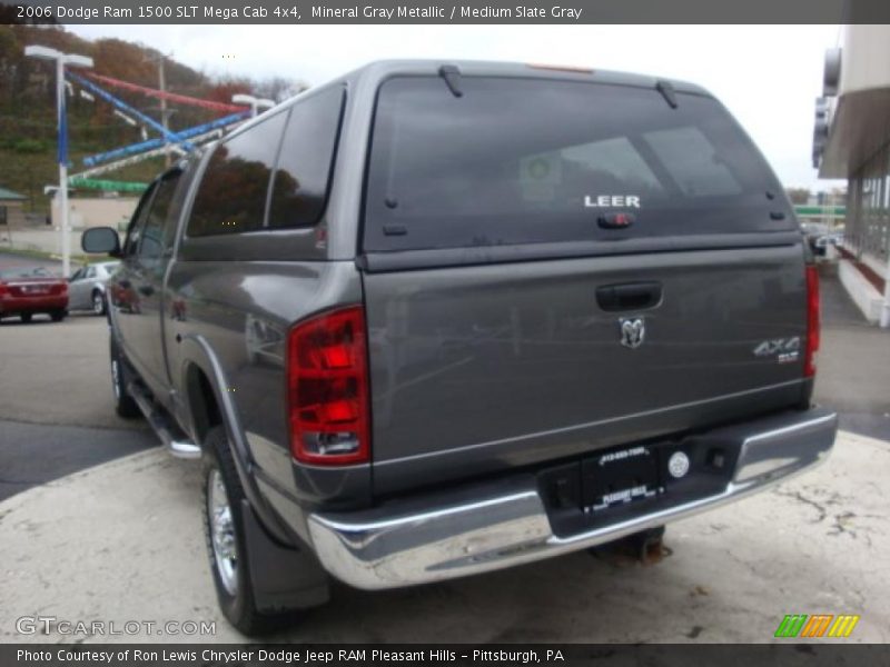 Mineral Gray Metallic / Medium Slate Gray 2006 Dodge Ram 1500 SLT Mega Cab 4x4