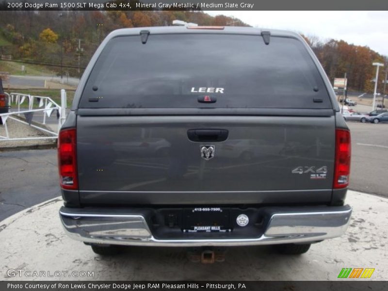 Mineral Gray Metallic / Medium Slate Gray 2006 Dodge Ram 1500 SLT Mega Cab 4x4