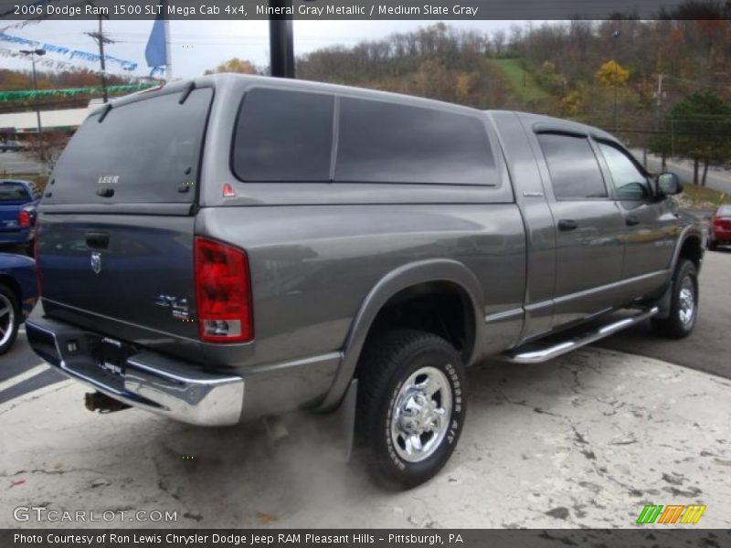 Mineral Gray Metallic / Medium Slate Gray 2006 Dodge Ram 1500 SLT Mega Cab 4x4
