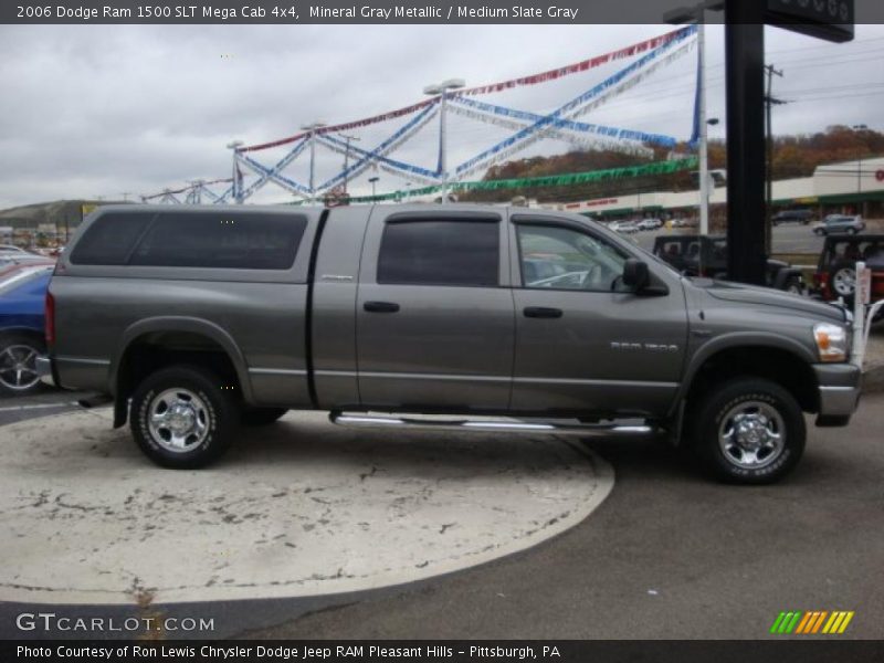 Mineral Gray Metallic / Medium Slate Gray 2006 Dodge Ram 1500 SLT Mega Cab 4x4