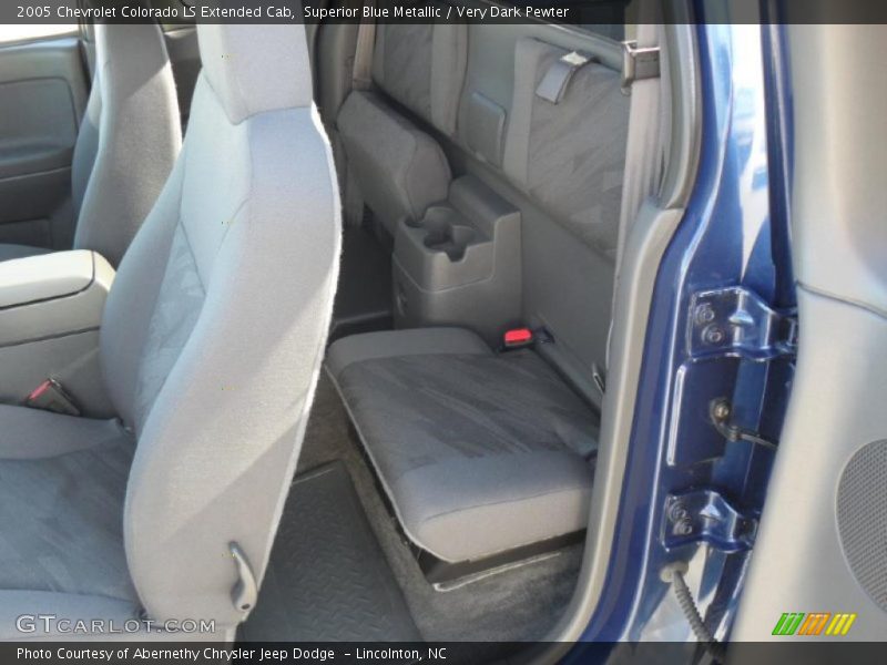 Superior Blue Metallic / Very Dark Pewter 2005 Chevrolet Colorado LS Extended Cab