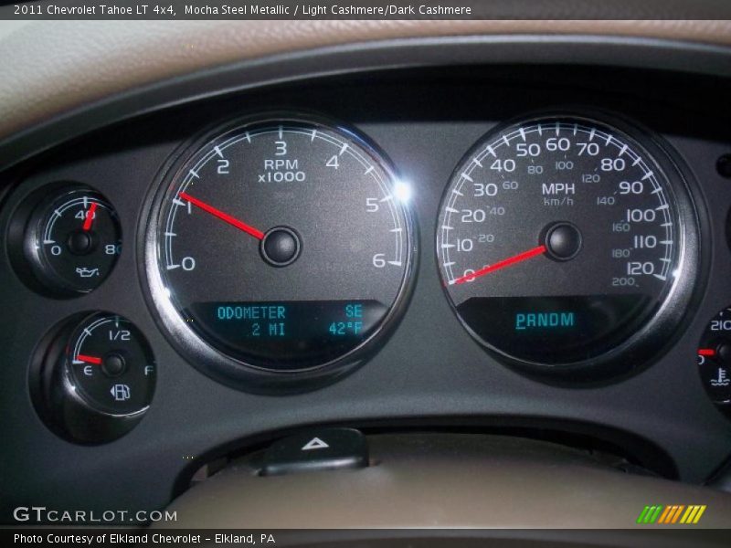 Mocha Steel Metallic / Light Cashmere/Dark Cashmere 2011 Chevrolet Tahoe LT 4x4