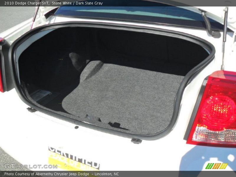 Stone White / Dark Slate Gray 2010 Dodge Charger SXT