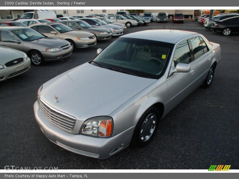 Sterling / Pewter 2000 Cadillac DeVille Sedan