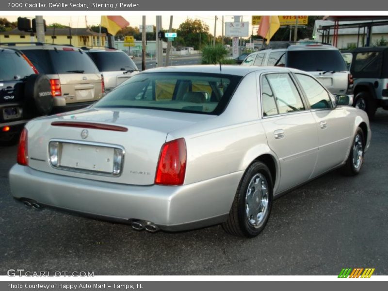 Sterling / Pewter 2000 Cadillac DeVille Sedan