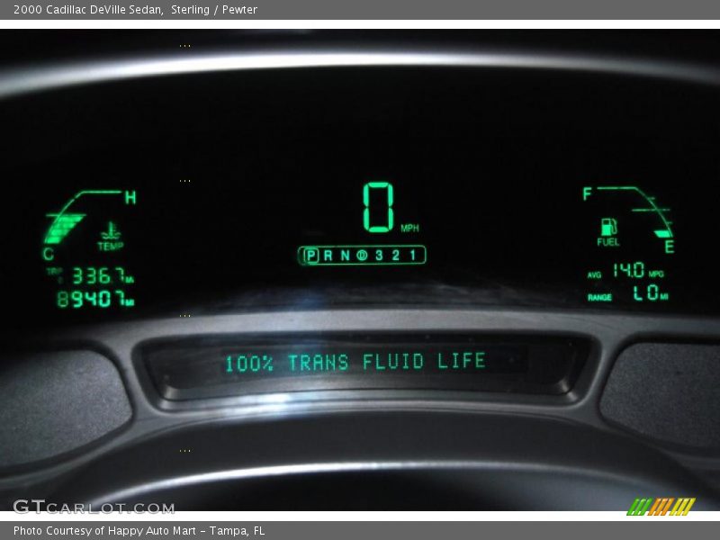 Sterling / Pewter 2000 Cadillac DeVille Sedan