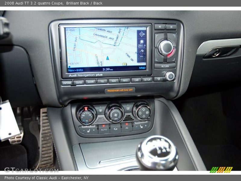 Navigation of 2008 TT 3.2 quattro Coupe