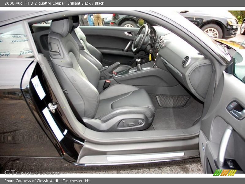 2008 TT 3.2 quattro Coupe Black Interior