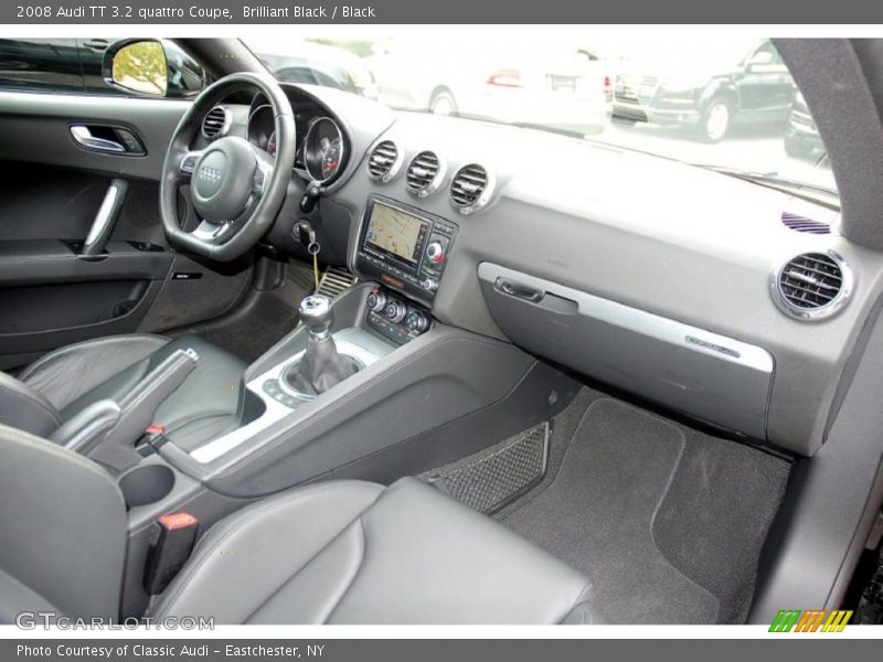  2008 TT 3.2 quattro Coupe Black Interior