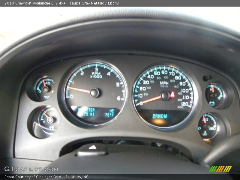  2010 Avalanche LTZ 4x4 LTZ 4x4 Gauges