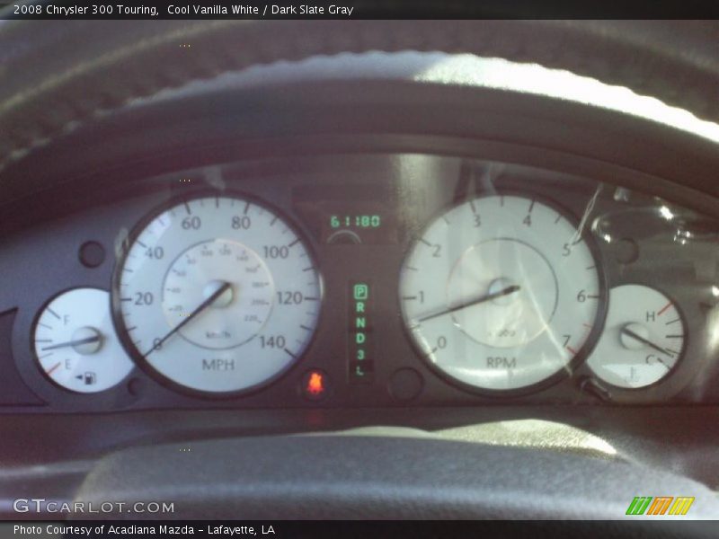 Cool Vanilla White / Dark Slate Gray 2008 Chrysler 300 Touring