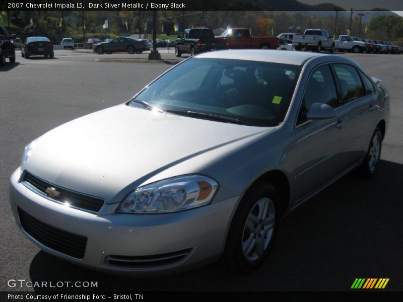 Dark Silver Metallic / Ebony Black 2007 Chevrolet Impala LS