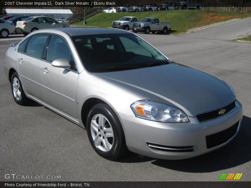 Dark Silver Metallic / Ebony Black 2007 Chevrolet Impala LS