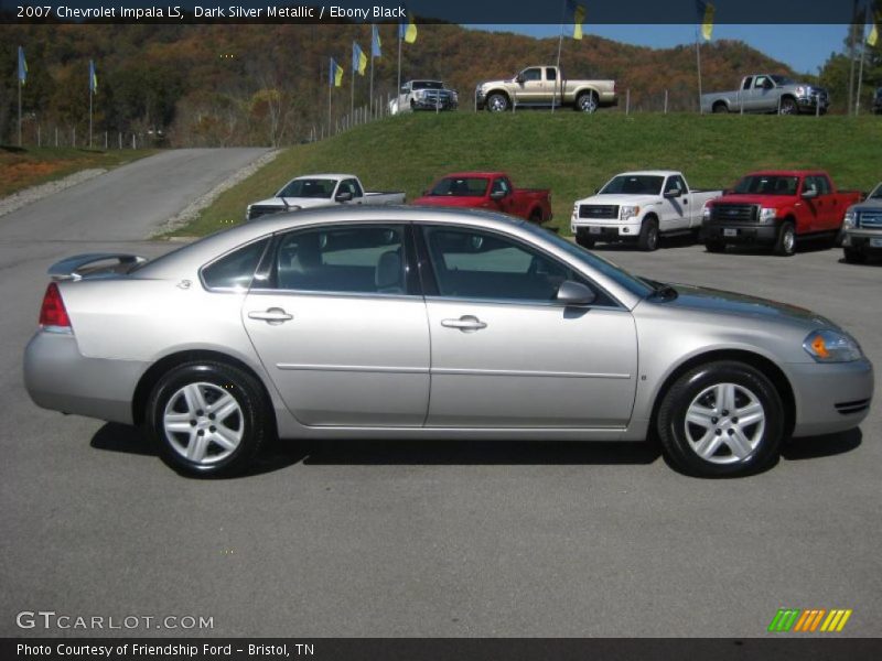 Dark Silver Metallic / Ebony Black 2007 Chevrolet Impala LS