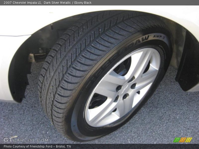 Dark Silver Metallic / Ebony Black 2007 Chevrolet Impala LS