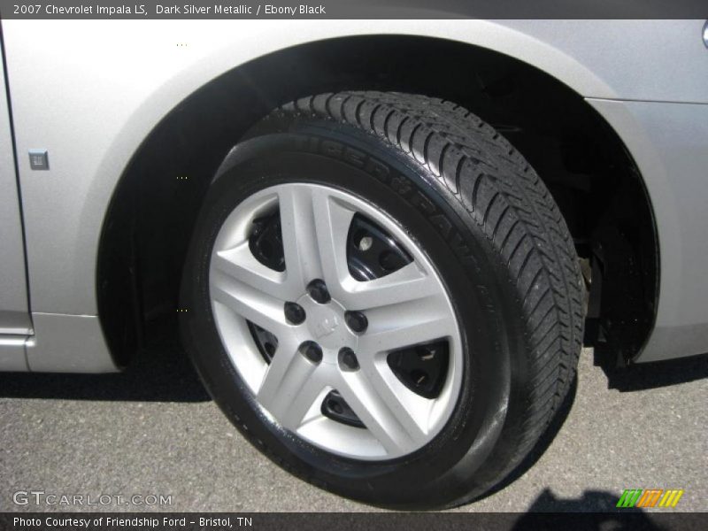Dark Silver Metallic / Ebony Black 2007 Chevrolet Impala LS