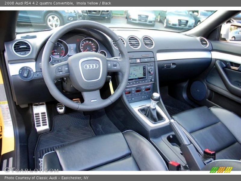Black Interior - 2008 RS4 4.2 quattro Convertible 