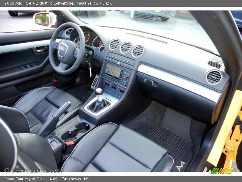  2008 RS4 4.2 quattro Convertible Black Interior