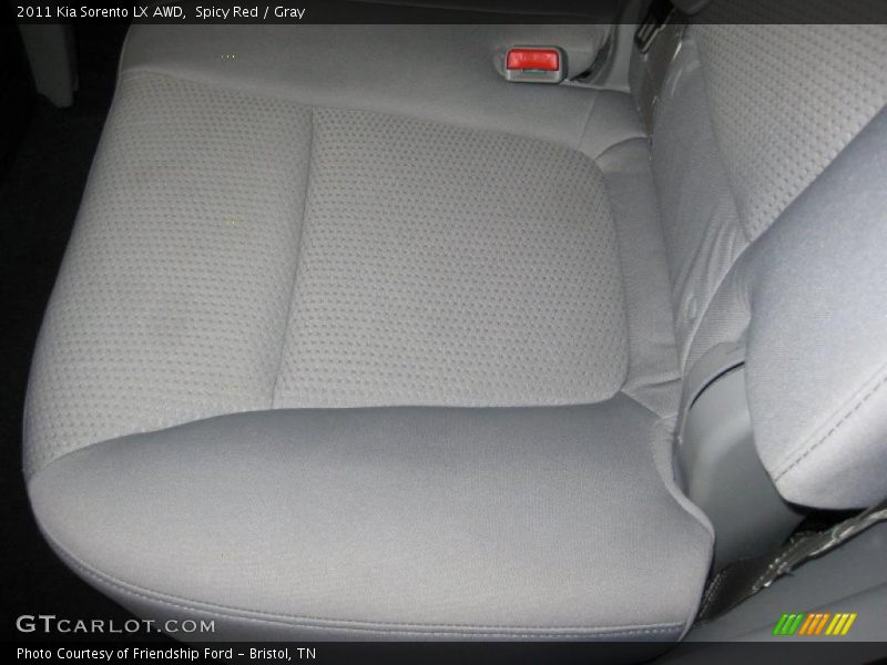 Spicy Red / Gray 2011 Kia Sorento LX AWD