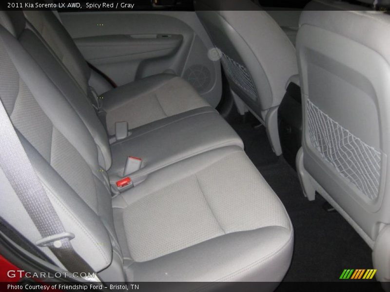 Spicy Red / Gray 2011 Kia Sorento LX AWD