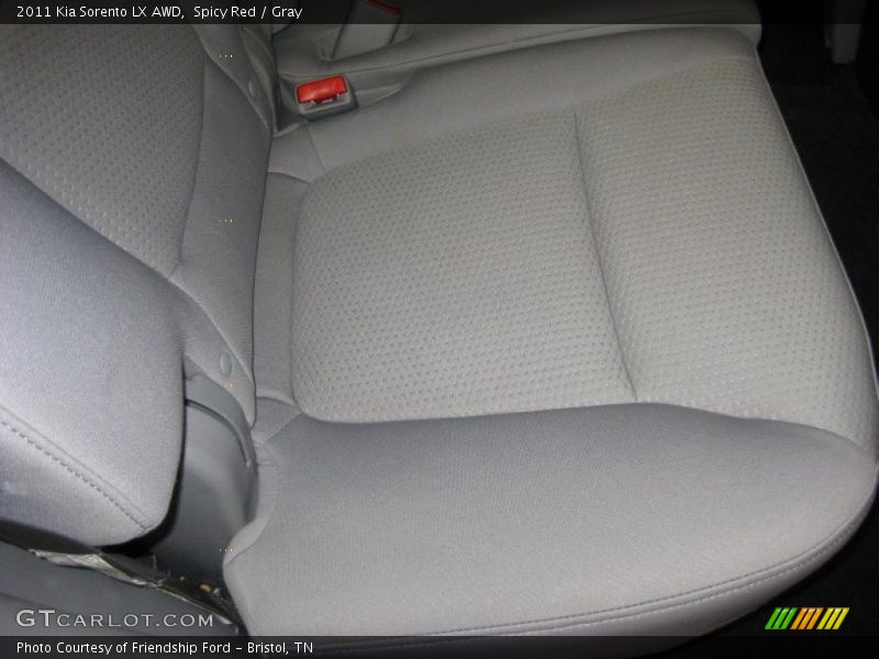 Spicy Red / Gray 2011 Kia Sorento LX AWD