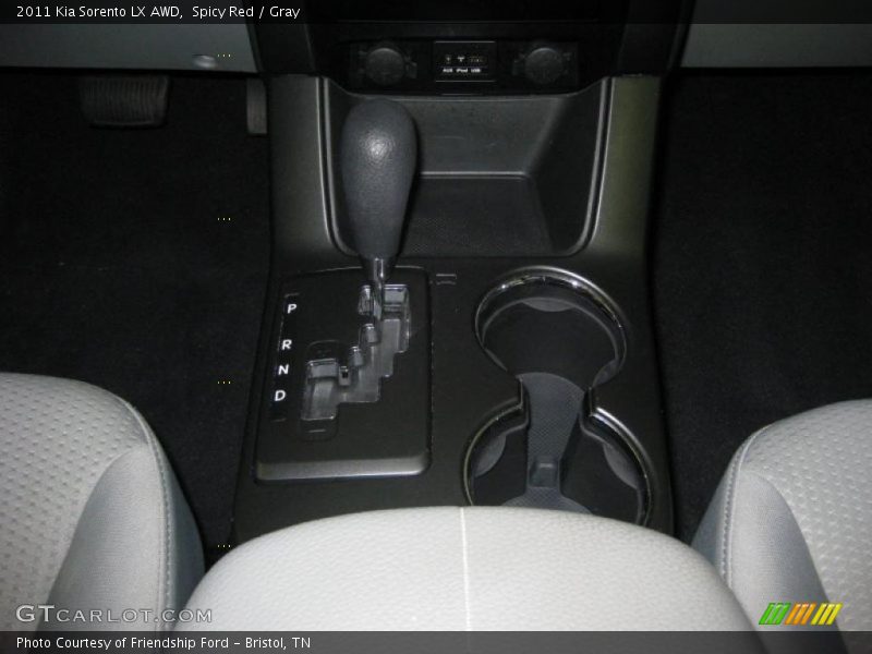 Spicy Red / Gray 2011 Kia Sorento LX AWD