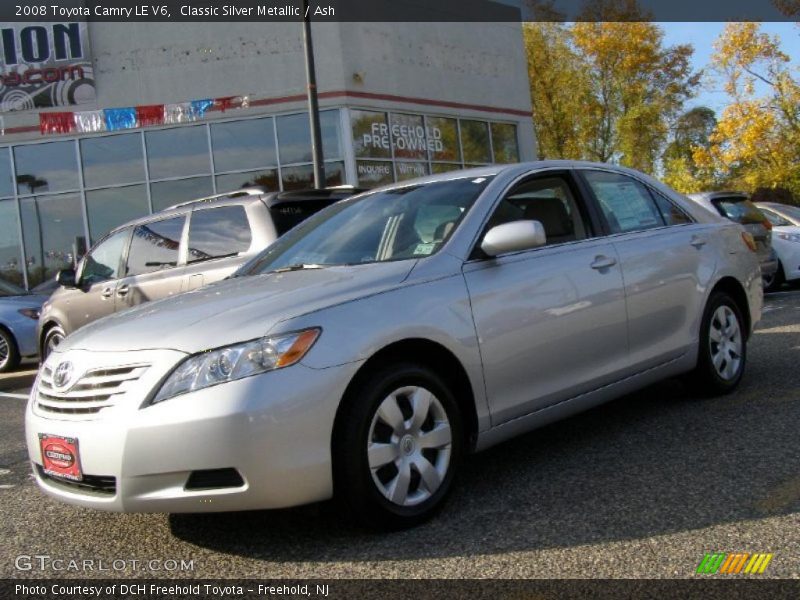 Classic Silver Metallic / Ash 2008 Toyota Camry LE V6