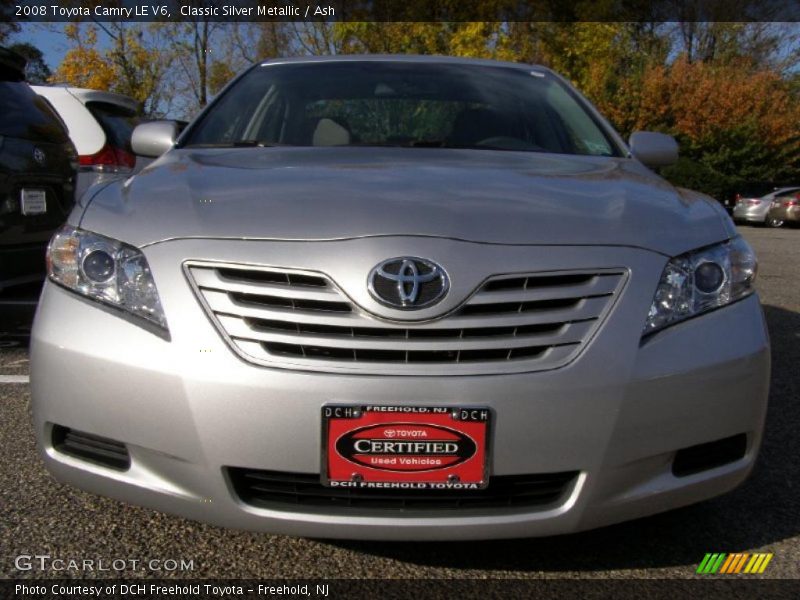 Classic Silver Metallic / Ash 2008 Toyota Camry LE V6