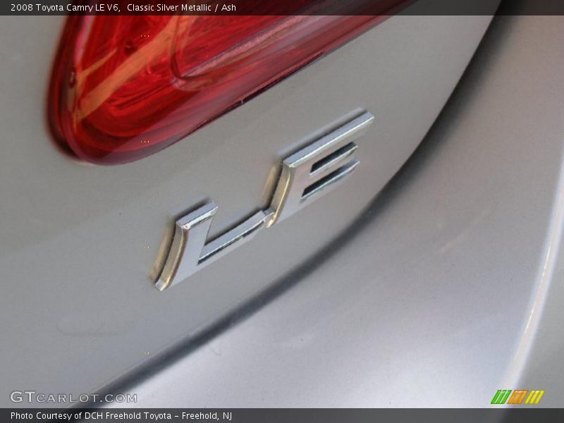 Classic Silver Metallic / Ash 2008 Toyota Camry LE V6