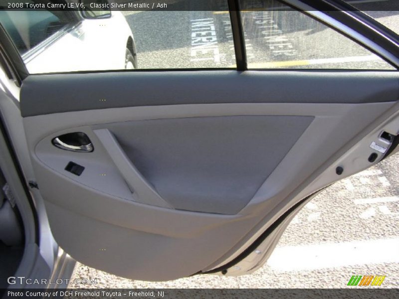 Classic Silver Metallic / Ash 2008 Toyota Camry LE V6