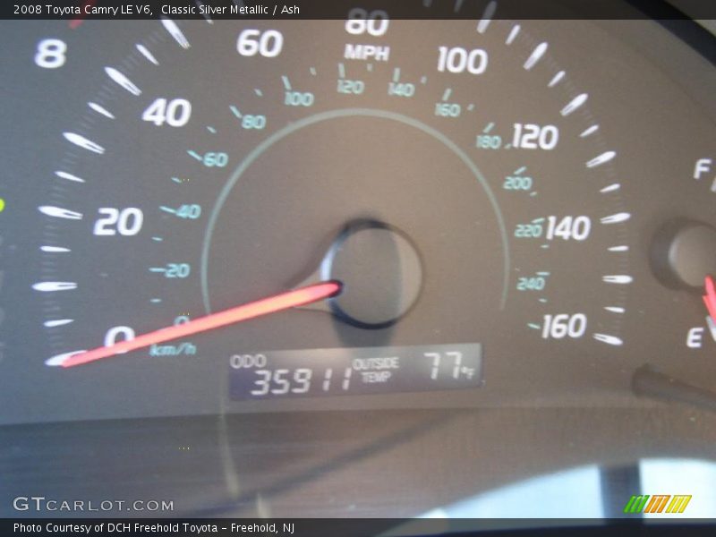 Classic Silver Metallic / Ash 2008 Toyota Camry LE V6
