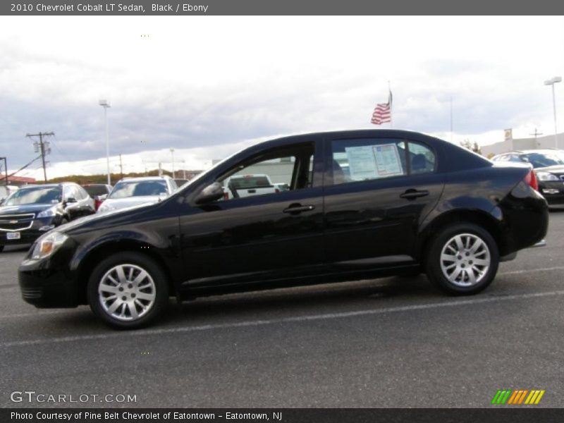 Black / Ebony 2010 Chevrolet Cobalt LT Sedan