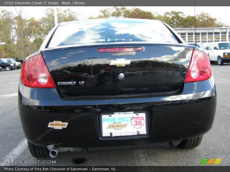 Black / Ebony 2010 Chevrolet Cobalt LT Sedan