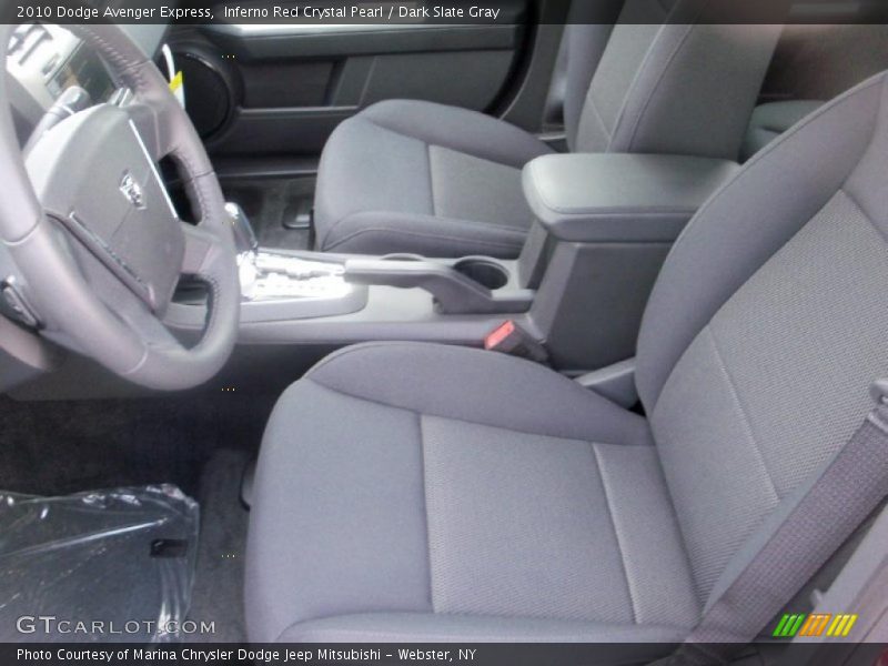 Inferno Red Crystal Pearl / Dark Slate Gray 2010 Dodge Avenger Express