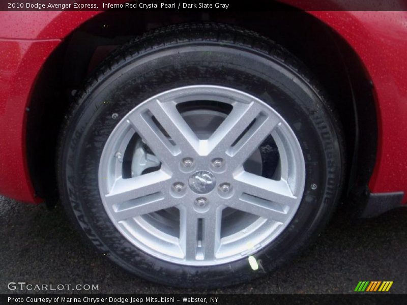 Inferno Red Crystal Pearl / Dark Slate Gray 2010 Dodge Avenger Express