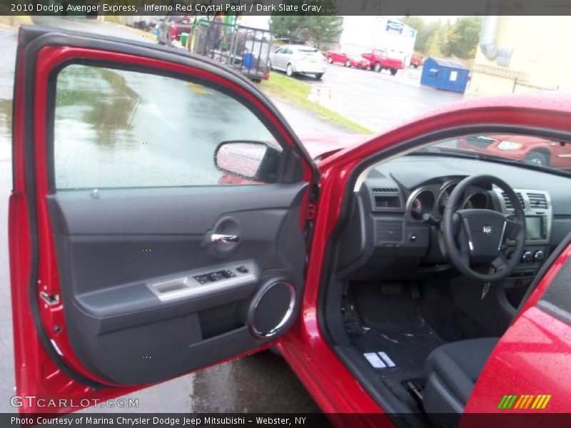 Inferno Red Crystal Pearl / Dark Slate Gray 2010 Dodge Avenger Express