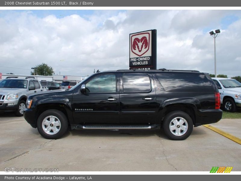 Black / Ebony 2008 Chevrolet Suburban 1500 LT