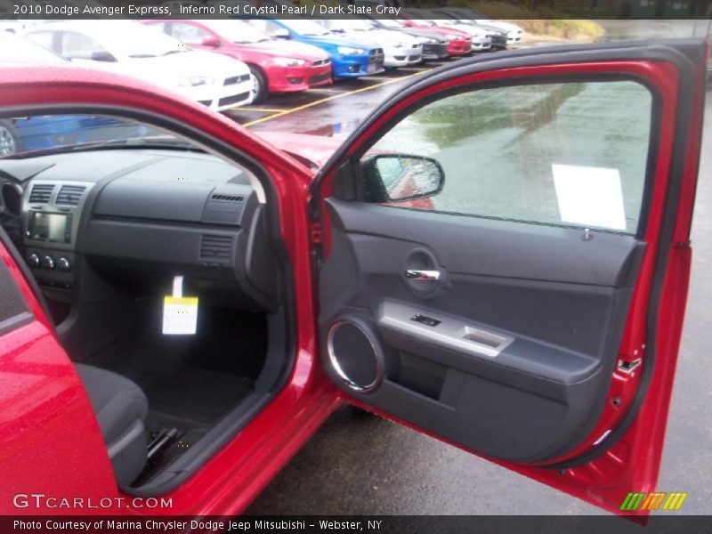 Inferno Red Crystal Pearl / Dark Slate Gray 2010 Dodge Avenger Express