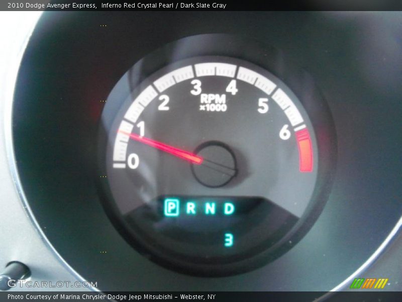 Inferno Red Crystal Pearl / Dark Slate Gray 2010 Dodge Avenger Express
