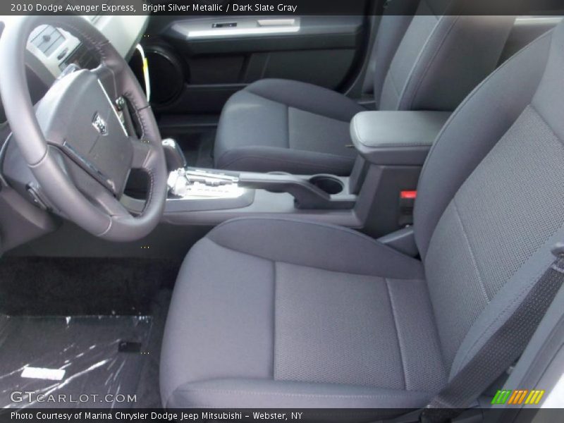 Bright Silver Metallic / Dark Slate Gray 2010 Dodge Avenger Express