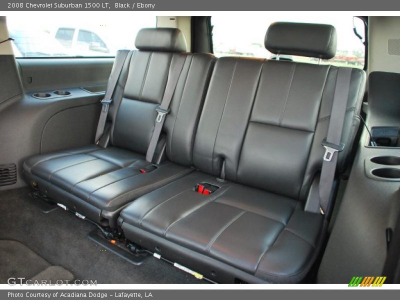  2008 Suburban 1500 LT Ebony Interior