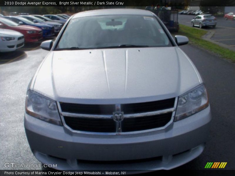 Bright Silver Metallic / Dark Slate Gray 2010 Dodge Avenger Express