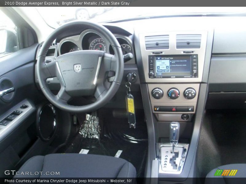 Bright Silver Metallic / Dark Slate Gray 2010 Dodge Avenger Express
