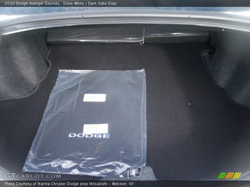 Stone White / Dark Slate Gray 2010 Dodge Avenger Express