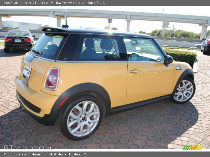 Mellow Yellow / Carbon Black/Black 2007 Mini Cooper S Hardtop