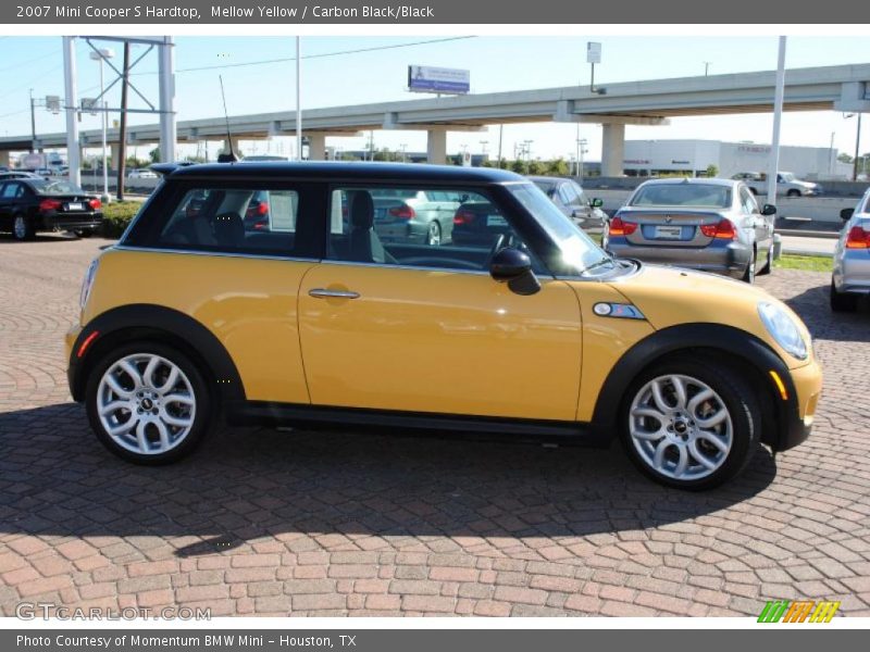 Mellow Yellow / Carbon Black/Black 2007 Mini Cooper S Hardtop