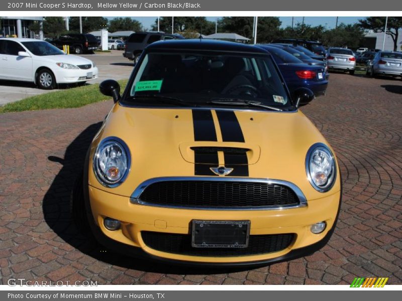 Mellow Yellow / Carbon Black/Black 2007 Mini Cooper S Hardtop