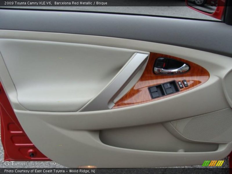 Barcelona Red Metallic / Bisque 2009 Toyota Camry XLE V6
